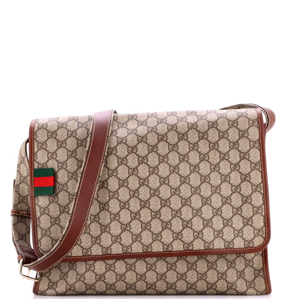 Gucci Large Web Loop Messenger